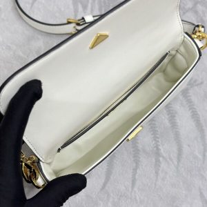 Replica Prada Mini Saffiano White - ultra-realistic fake designer tote