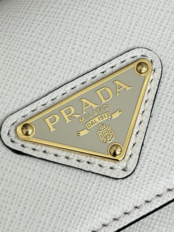 Replica Prada Mini Saffiano White - high-end fake designer purse