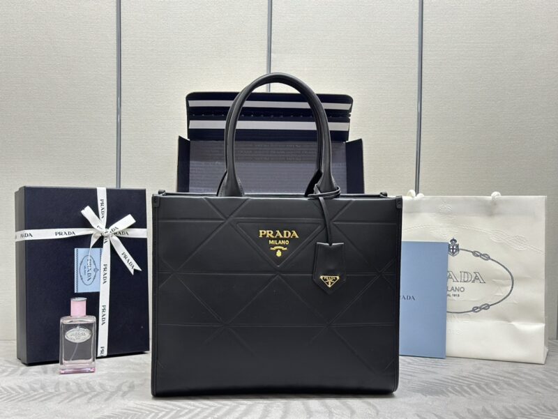 Replica Prada Symbole Black - best quality luxury bag dupe