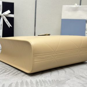Replica Prada Symbole Milk Tea - best quality luxury bag dupe