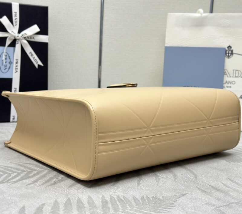 Replica Prada Symbole Milk Tea - best quality luxury bag dupe