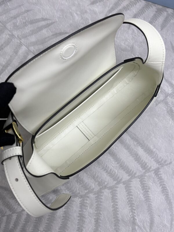 Replica Prada Small Shoulder Bag White - high-accuracy replica luxury purse