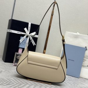Replica Prada Small Shoulder Bag Beige - premium-grade designer purse dupe