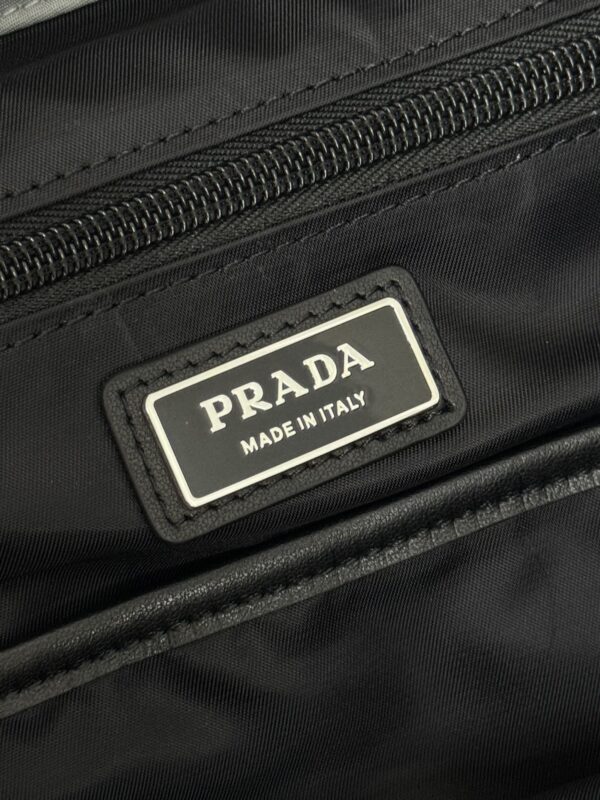 Replica Prada Re-Nylon Grey Backpack - high-end fake designer purse