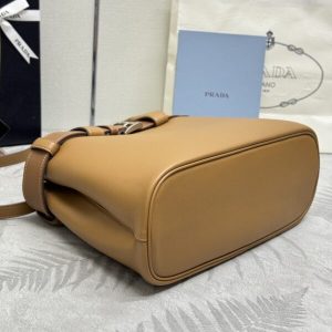 Replica Prada Brown Buckle - high-accuracy replica luxury purse