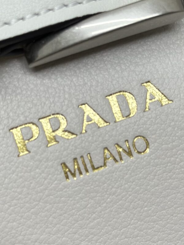 Replica Prada White Buckle 8 Replica Prada White Buckle - realistic designer-inspired fake bag