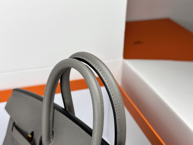 Replica Hermes Birkin Cumulonimbus Grey - high-quality designer bag clone