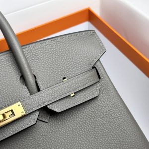 Replica Hermes Birkin Cumulonimbus Grey - ultra-realistic fake designer tote