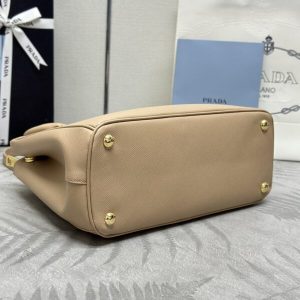 Replica Prada Galleria Beige - authentic-look luxury purse replica