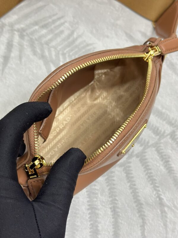 Replica Prada Caramel Mini Shoulder Bag - high-accuracy replica luxury purse