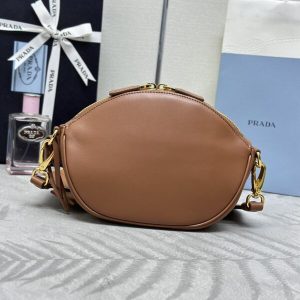 Replica Prada Caramel Mini Shoulder Bag - best-selling designer handbag dupe