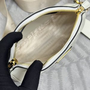 Replica Prada White Mini Shoulder Bag - top-rated replica designer bag
