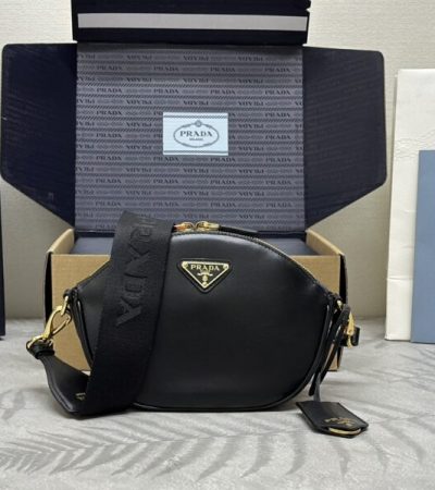 Replica Prada Black Mini Shoulder Bag - high-end fake designer purse