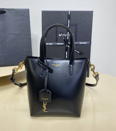 Replica YSL Tote Small Black - realistic designer-inspired fake bag