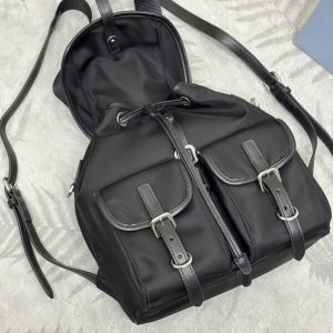 Replica Prada Small Black Backpack - high-accuracy replica luxury purse
