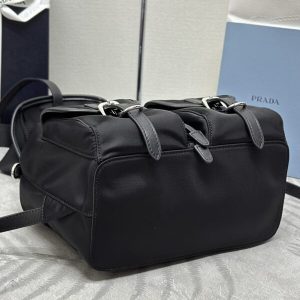 Replica Prada Small Black Backpack - best quality luxury bag dupe