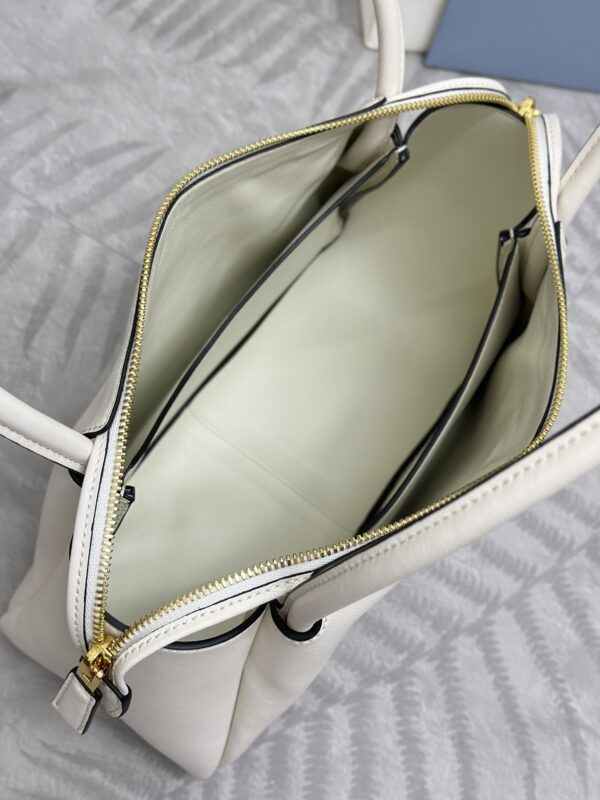 Replica Prada Medium White Shoulder Bag - best quality luxury bag dupe
