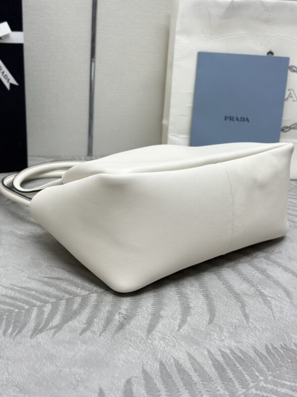 Replica Prada Medium White Shoulder Bag - high-end fake designer purse
