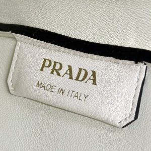 Replica Prada Medium White Shoulder Bag - top-rated replica designer bag