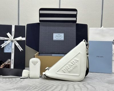 Replica Prada Saffiano Triangle - high-accuracy replica luxury purse