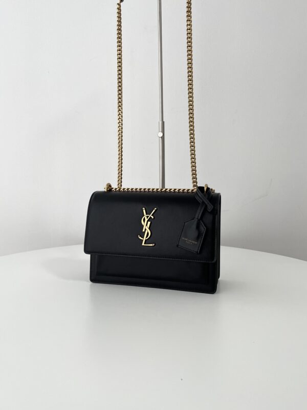 Replica YSL Sunset Black - realistic designer-inspired fake bag