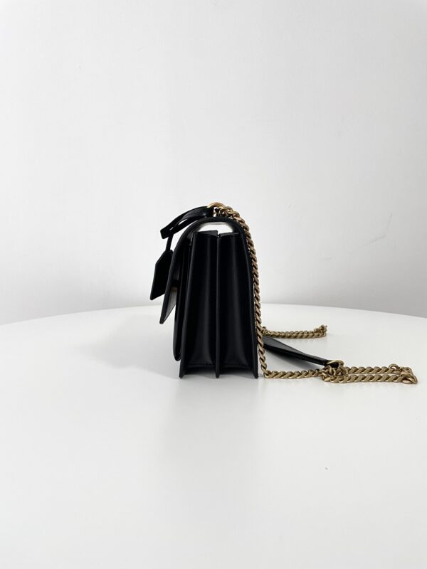 Replica YSL Sunset Black - top-tier luxury replica shoulder bag