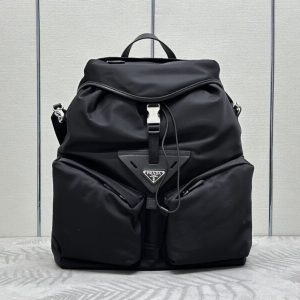 Replica Prada Re-Nylon Black Backpack - high-accuracy replica luxury purse
