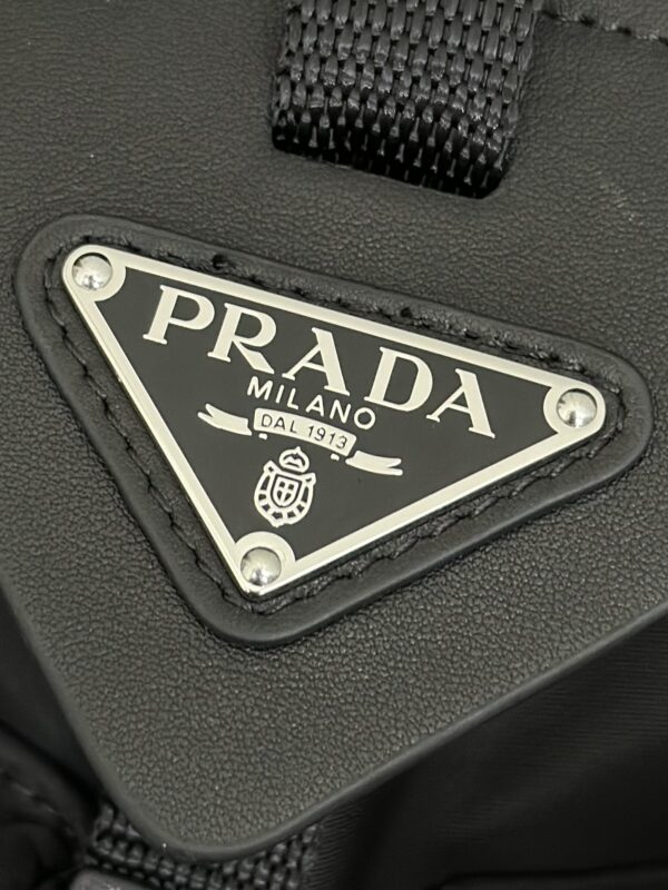 Replica Prada Re-Nylon Black Backpack - top-tier luxury replica shoulder bag