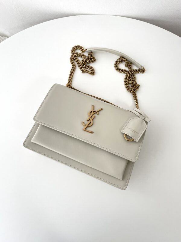 Replica YSL Sunset White - best quality luxury bag dupe