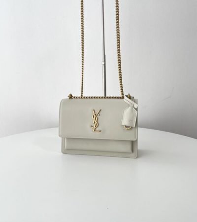 Replica YSL Sunset White - top-tier luxury replica shoulder bag
