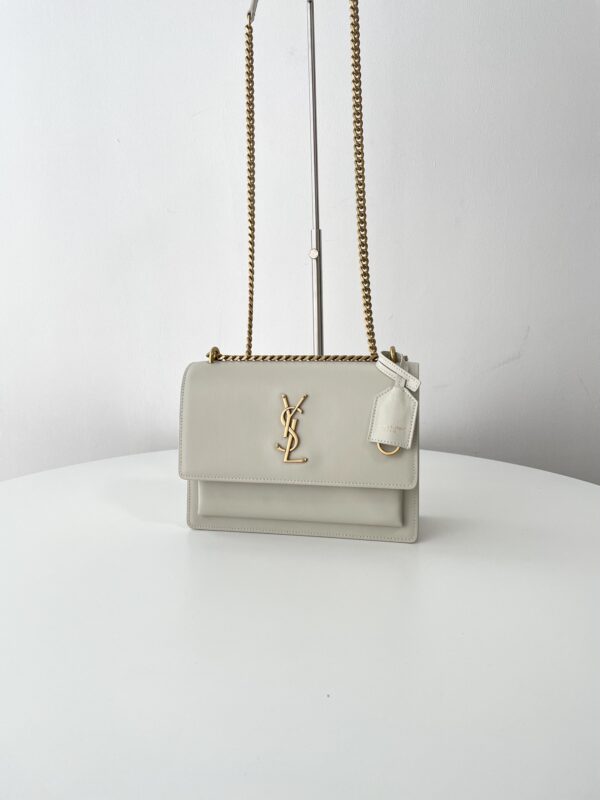 Replica YSL Sunset White - top-tier luxury replica shoulder bag