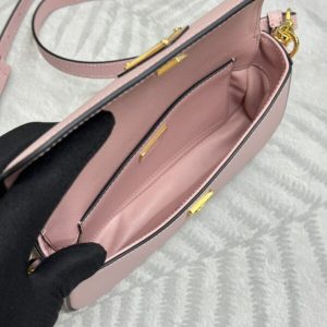 Replica Prada Mini Saffiano Pink - 1:1 designer replica handbag