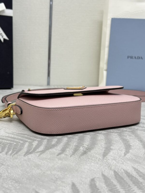 Replica Prada Mini Saffiano Pink - top-tier luxury replica shoulder bag