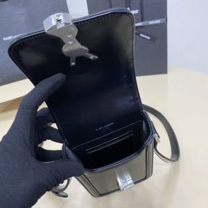 Replica YSL Solferino Mini Black - premium-grade designer purse dupe