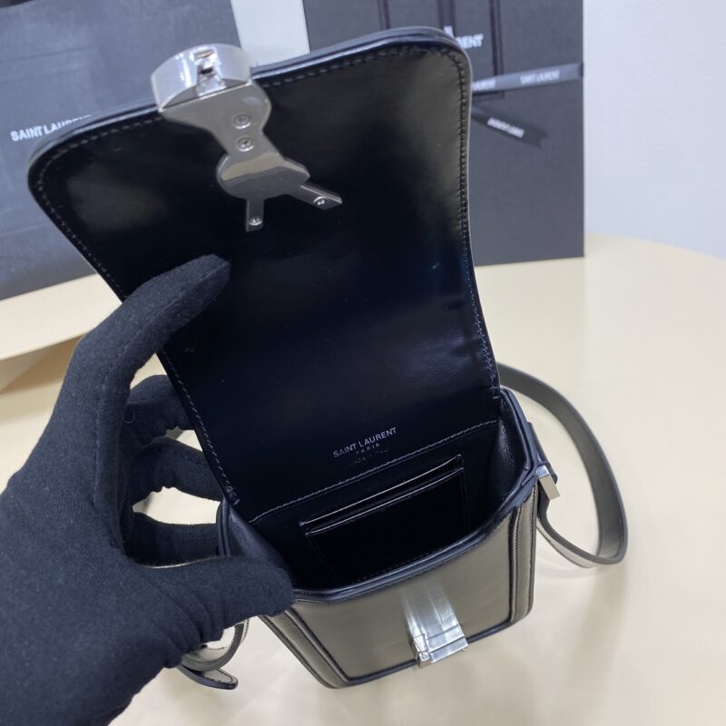 Replica YSL Solferino Mini Black - premium-grade designer purse dupe