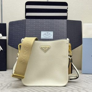 Replica Prada Saffiano Small Tote White - authentic-look luxury purse replica
