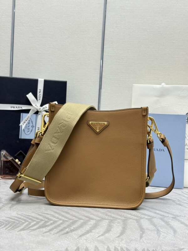 Replica Prada Saffiano Small Tote Black Brown - elite superclone designer purse