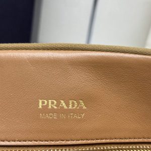 Replica Prada Large Saffiano Caramel - authentic-look luxury purse replica
