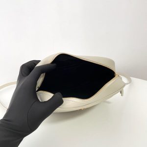 Replica YSL Lou Camera Bag White - high-accuracy replica luxury purse