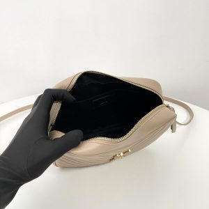 Replica YSL Lou Camera Bag Apricot - elite superclone designer purse