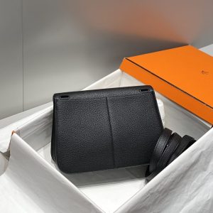 Replica Hermes Halzan Black - high-end fake designer purse