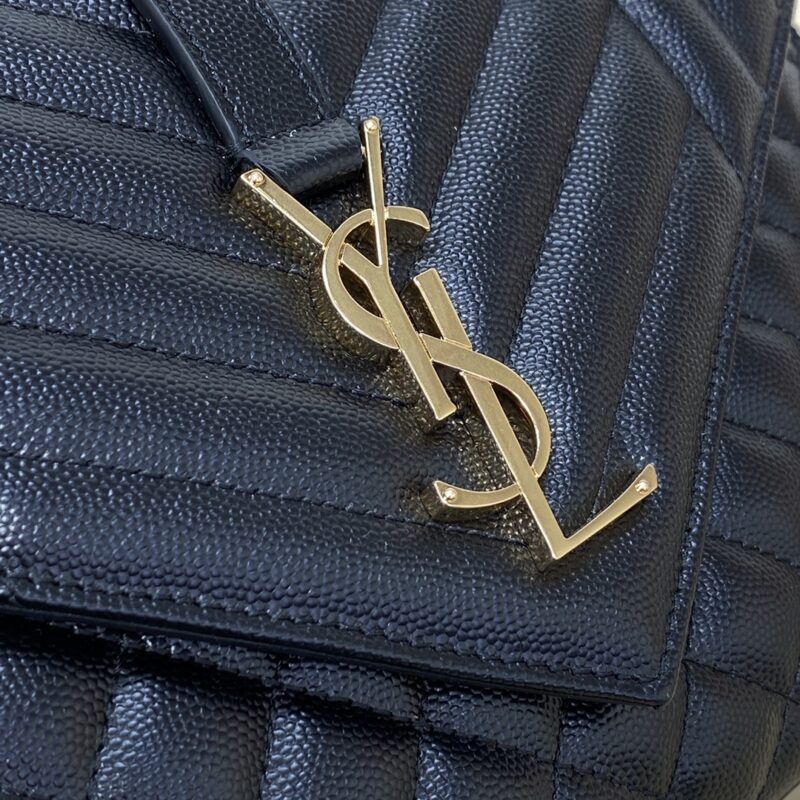 Replica YSL Envelope Crossbody Black - ultra-realistic fake designer tote