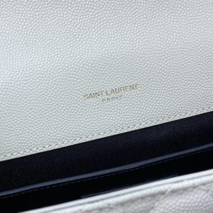 Replica YSL Envelope Crossbody White - ultra-realistic fake designer tote