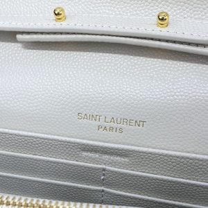Replica YSL Envelope Clutch White - high-accuracy replica luxury purse