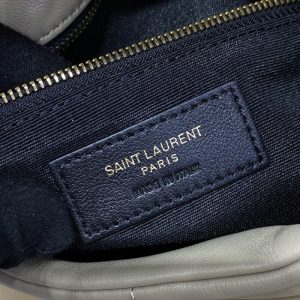 Replica YSL Loulou Apricot Puffer - 1:1 designer replica handbag