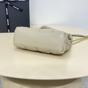 Replica YSL Loulou Apricot Puffer - high-quality designer bag clone