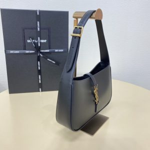Replica YSL LE 5 A 7 Hobo Black - 1:1 designer replica handbag
