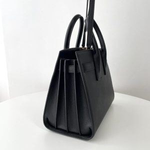 Replica YSL Sac De Jour Black - premium 1:1 fake handbag model