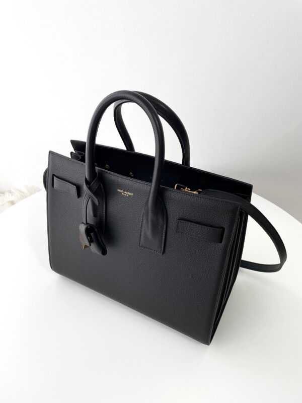 Replica YSL Sac De Jour Black - premium 1:1 fake handbag model