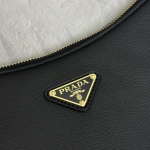 Replica Prada Prada Aimée Large Black - premium-grade designer purse dupe